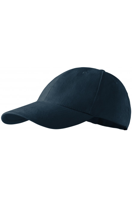 6-панелна бейзболна шапка, тъмно синьо