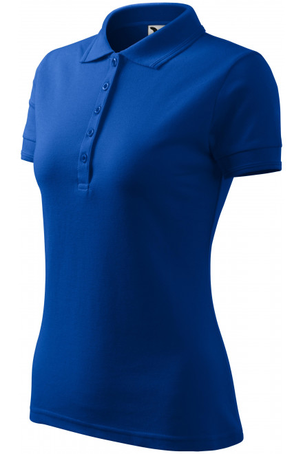 Дамска елегантна поло риза, кралско синьо, дамски поло тениски