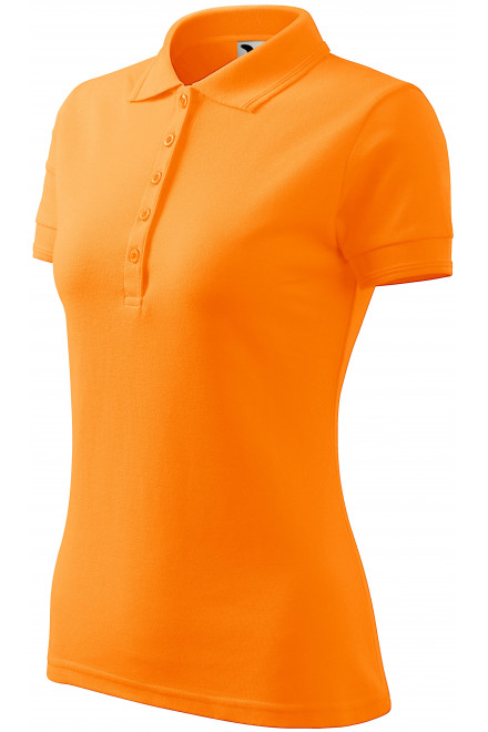 Дамска елегантна поло риза, мандарина, обикновени тениски