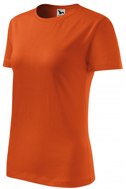 Дамска класическа тениска, оранжево