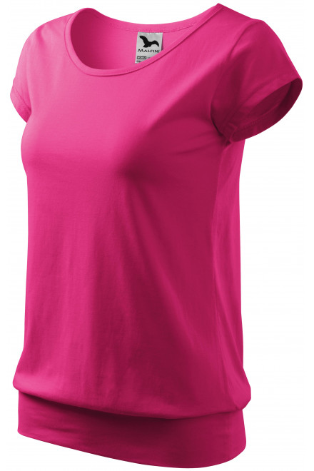 Дамска модерна тениска, лилаво