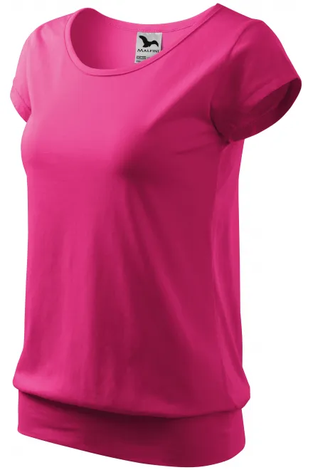 Дамска модерна тениска, лилаво