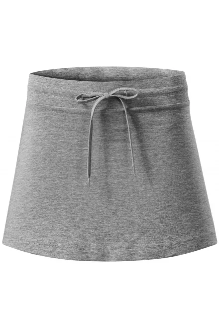 Дамска пола - тъмно сив мрамор, XL