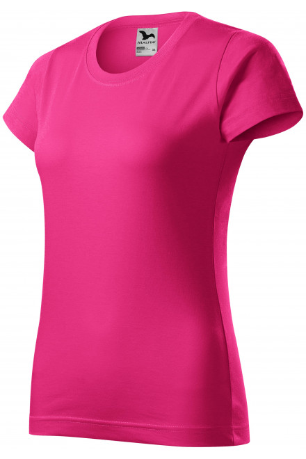 Дамска проста тениска, лилаво, розови тениски