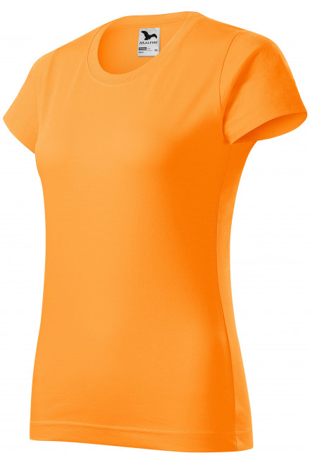 Дамска проста тениска, мандарина, оранжеви тениски