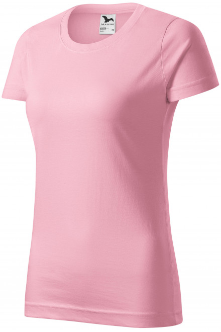 Дамска проста тениска, розово, дамски тениски