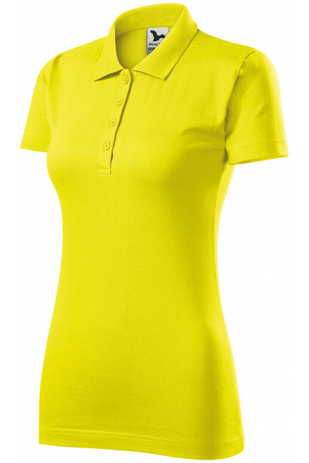 Дамска тениска, лимонено жълто, дамски поло тениски