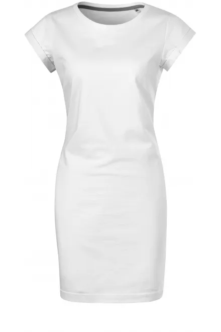 Дамски рокли за всеки ден - Бял, M