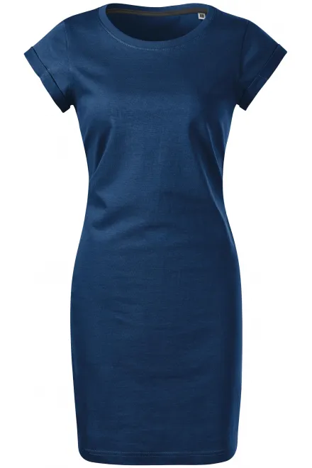 Дамски рокли за всеки ден - среднощно синьо, M