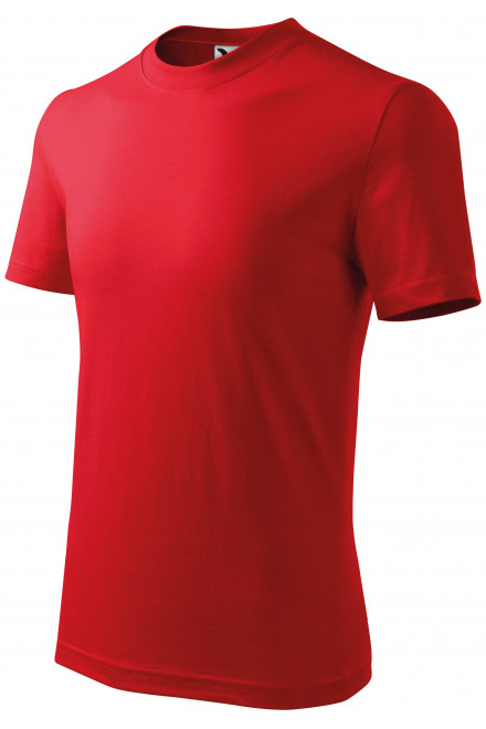 Детска семпла тениска, червен, детски тениски