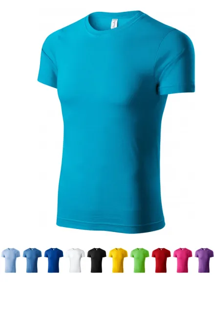 Детска лека тениска, тюркоаз