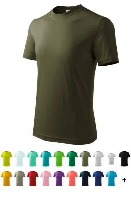 Детска семпла тениска, военни