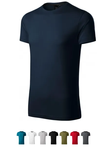 Ексклузивна мъжка тениска, тъмно синьо