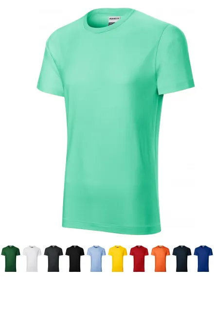 Издръжлива мъжка тениска, мента