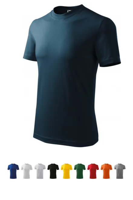 Класическа тениска, тъмно синьо