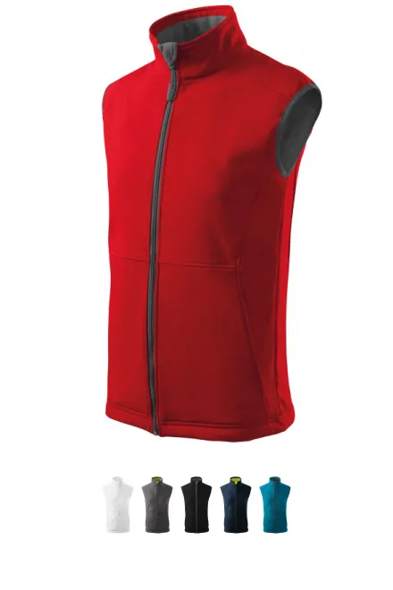 Мъжка жилетка, червен