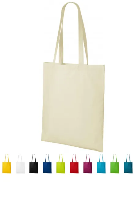 Памучна чанта за пазаруване, естествен