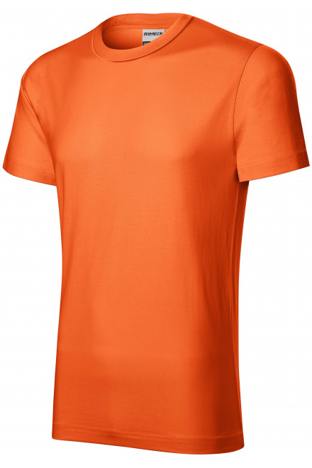 Издръжлива мъжка тениска, оранжево
