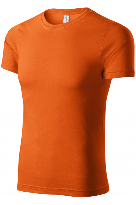 Лека тениска с къс ръкав, оранжево, тениски за печат