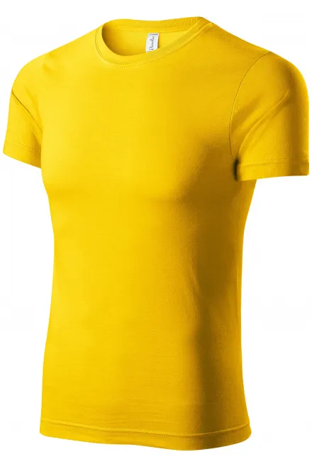 Лека тениска с къс ръкав, жълт
