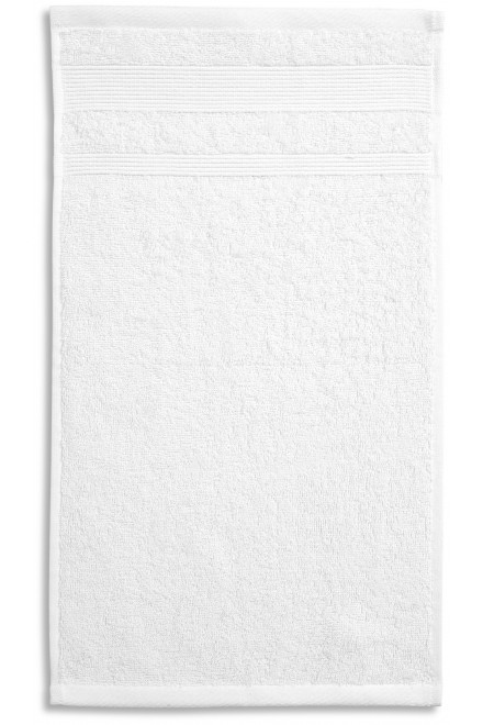 Малка кърпа от органичен памук, Бял