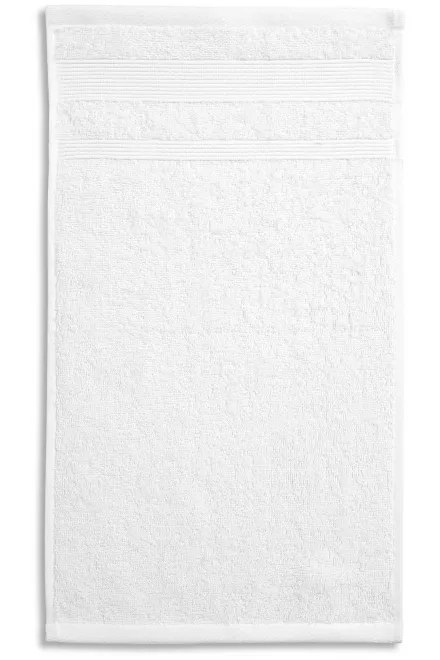 Малка кърпа от органичен памук, Бял