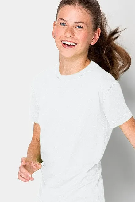 Детска лека тениска, Бял