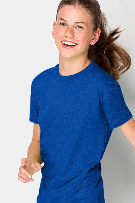 Детска лека тениска, кралско синьо