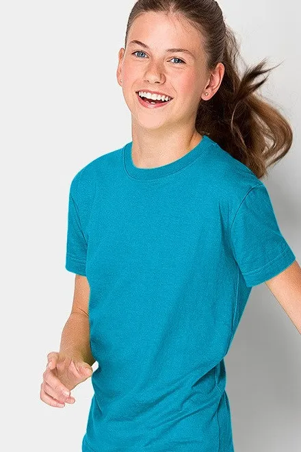 Детска лека тениска, тюркоаз