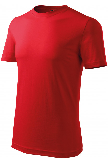 Мъжка класическа тениска, червен, червени тениски