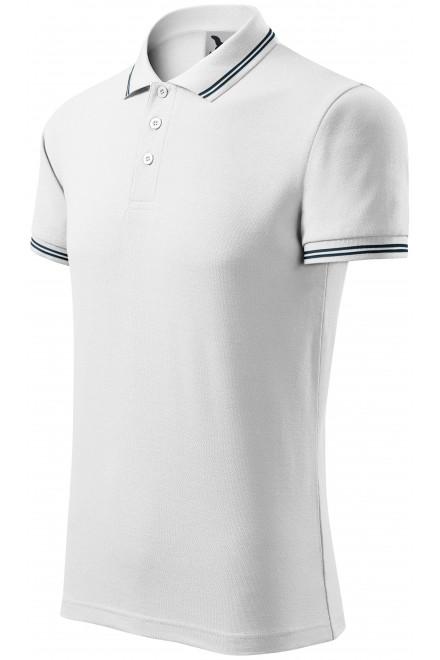 Мъжка контра контра риза, Бял, мъжки поло тениски