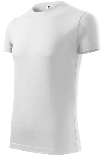 Мъжка модна тениска, Бял