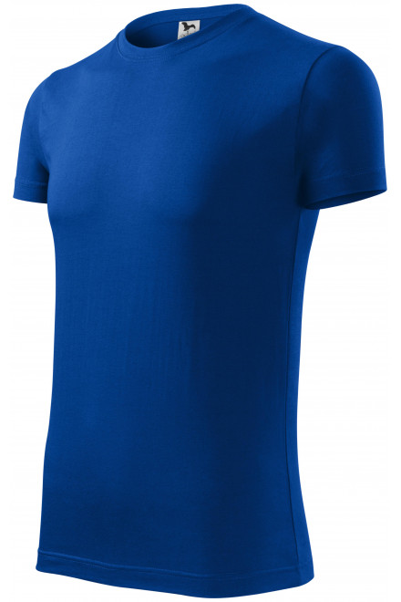 Мъжка модна тениска, кралско синьо, тениски с къс ръкав