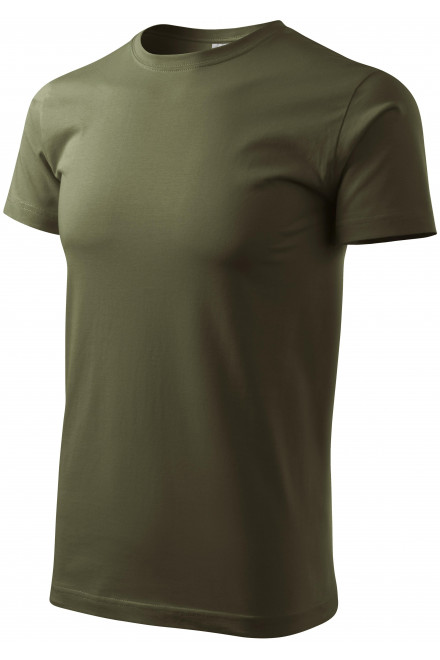 Мъжка семпла тениска, военни, зелени тениски