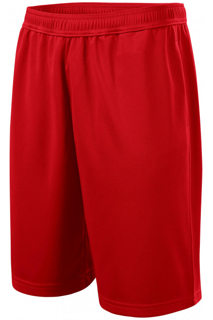 Мъжки къси панталони, червен, мъжки спортен панталон