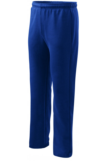 Мъжки/детски спортни панталони, кралско синьо, мъжки спортен панталон