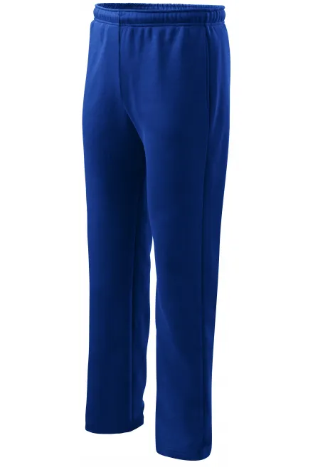 Мъжки/детски спортни панталони, кралско синьо
