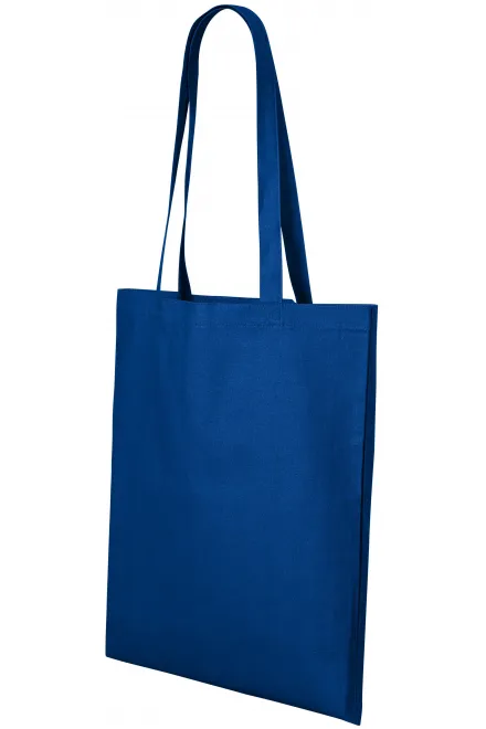 Памучна чанта за пазаруване, кралско синьо