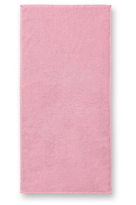 Памучна кърпа за баня, 70х140см, розово