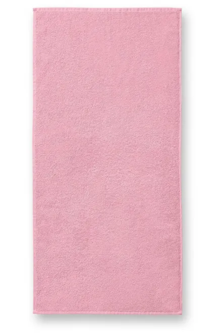 Памучна кърпа за баня, 70х140см, розово