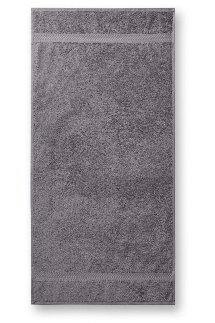 Памучна тежка кърпа, 50х100см, светло сребро, кърпи