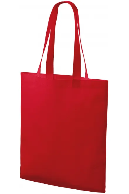 Пазарска чанта среден размер, червен