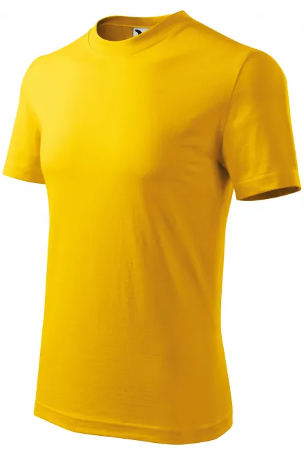 Тежка тениска, жълт