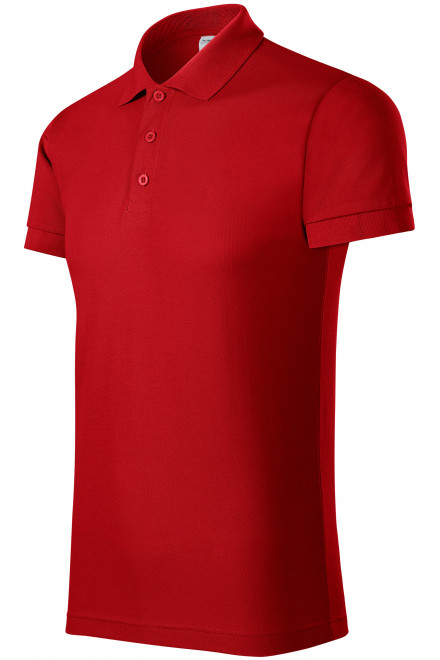 Удобна мъжка поло риза, червен, мъжки поло тениски