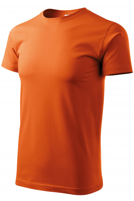 Унисекс тениска с по-голямо тегло, оранжево