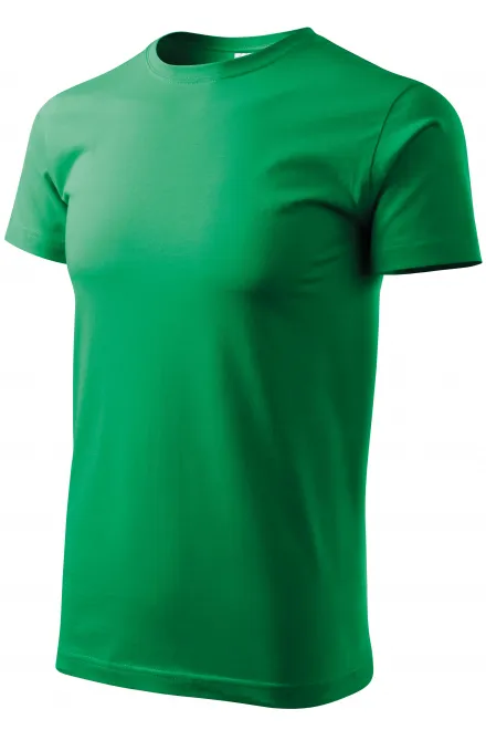 Унисекс тениска с по-голямо тегло, трева зелено