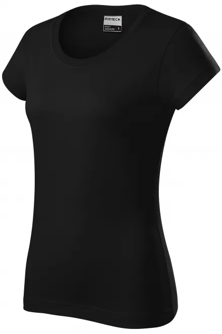 Устойчива дамска тениска, черен