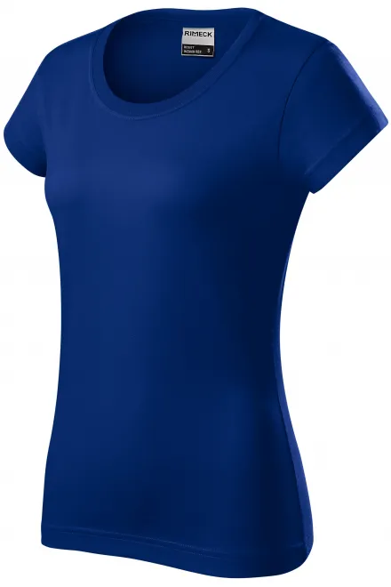Устойчива дамска тениска, кралско синьо